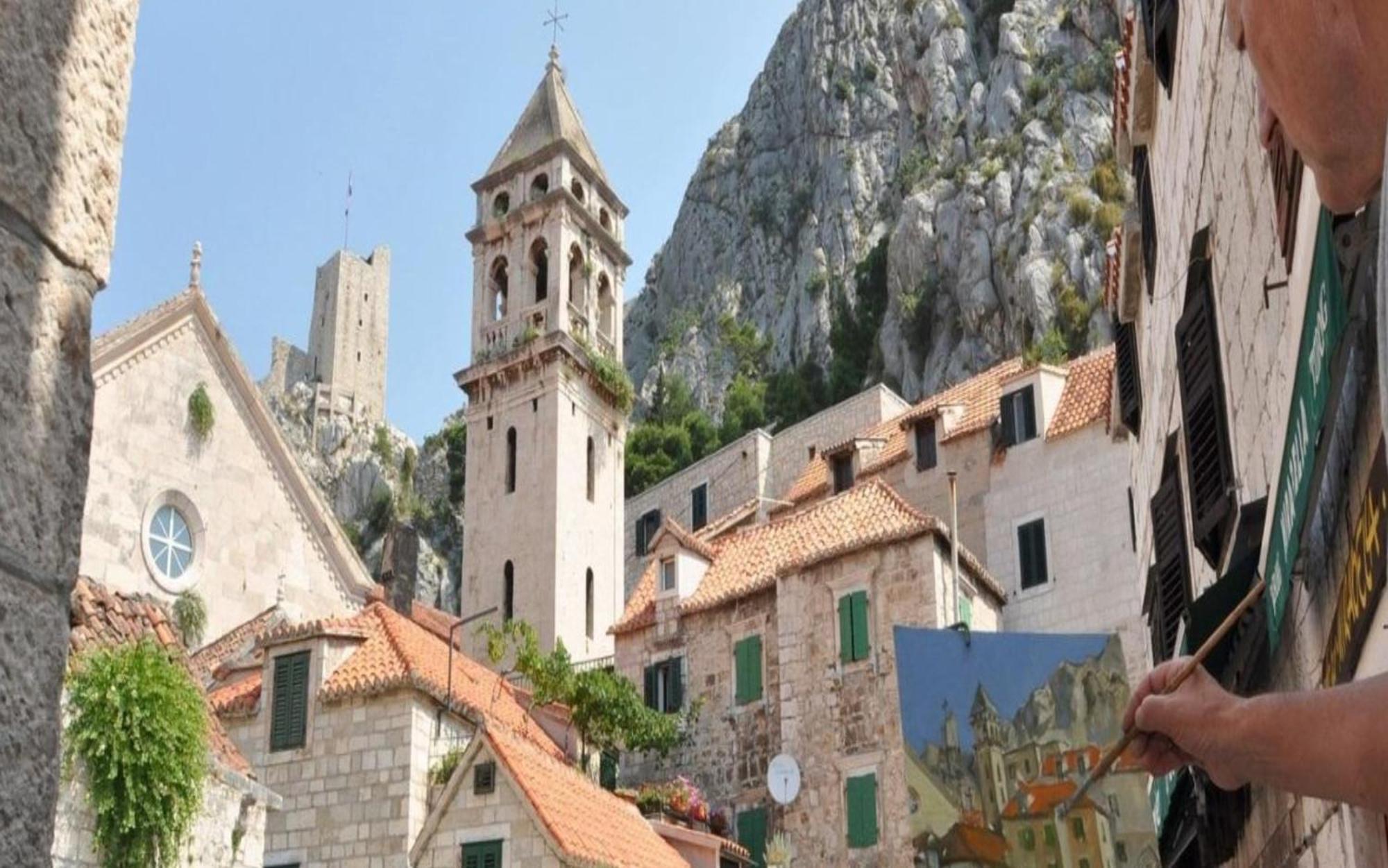 Sandy Beach Apartment Omiš Exteriér fotografie