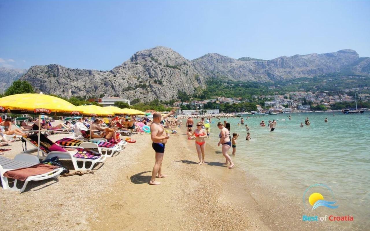 Sandy Beach Apartment Omiš Exteriér fotografie